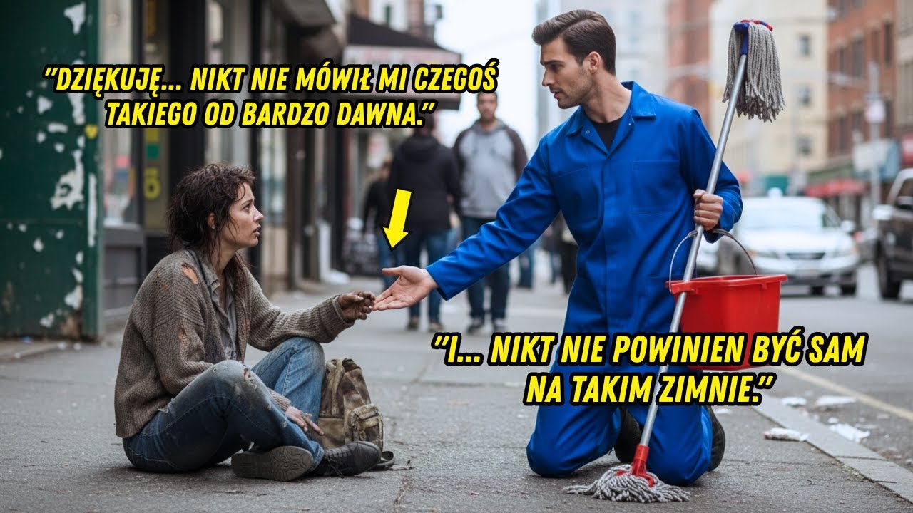 SAMOTNY DOZORCA ZOSTAŁ ZWOLNIONY ZA POMOC NIEZNAJOMEJ — NIE WIEDZIAŁ, ŻE TO PRZEBRANA MILIARDERKA