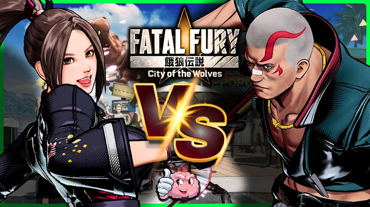 Mai Shiranui vs Vox Reaper ★ FATAL FURY CotW | DEV Gameplay | 4K 60fps