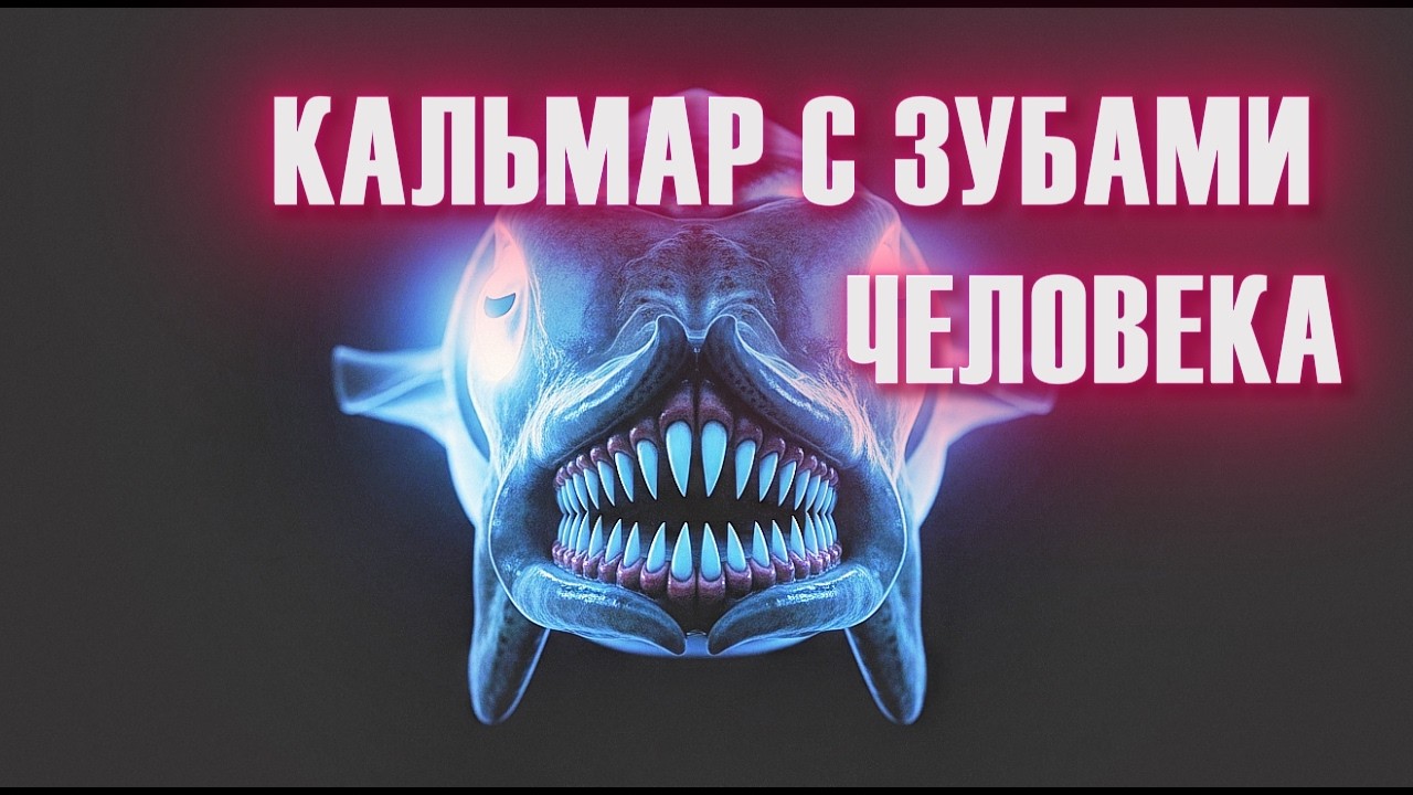 Самые Жуткие Кальмары Глубин: От Кальмара с Зубами до Большекрылого Ужаса