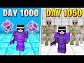 I Survived 1,050 Days in HARDCORE Minecraft...