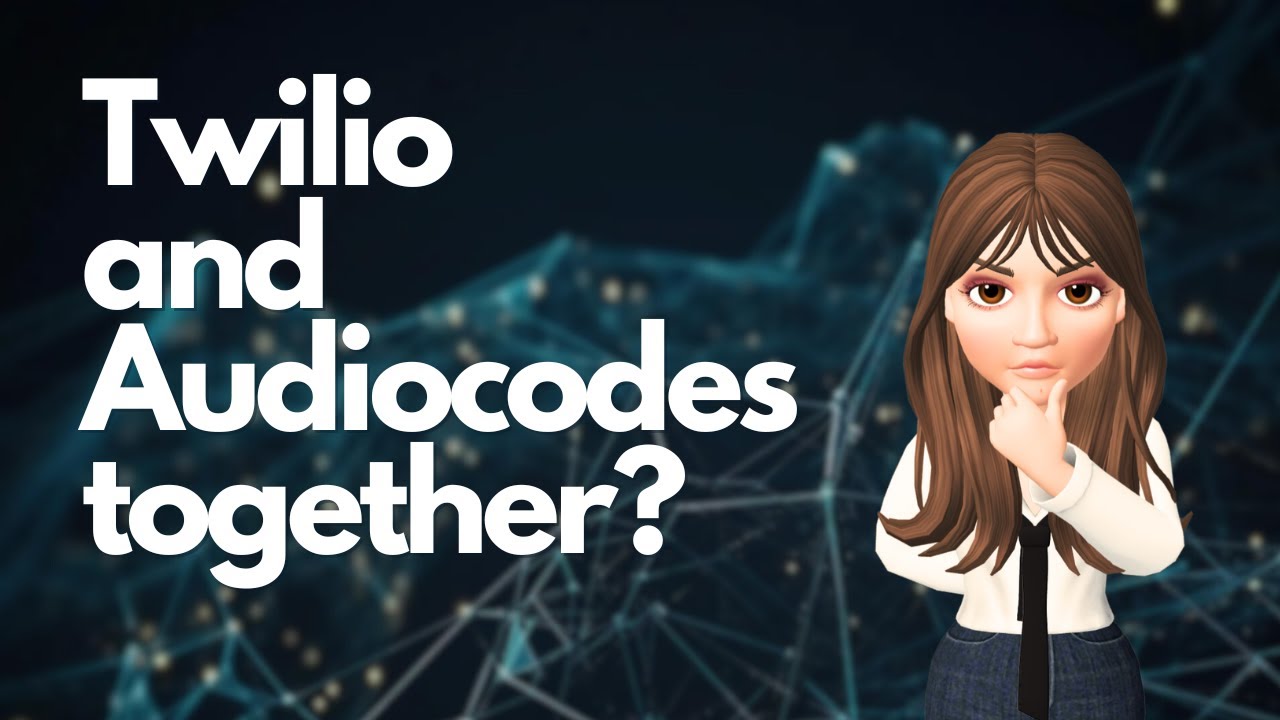 Audio Code Connection How to connect Twilio to Audiocodes using SIP connection - YouTube