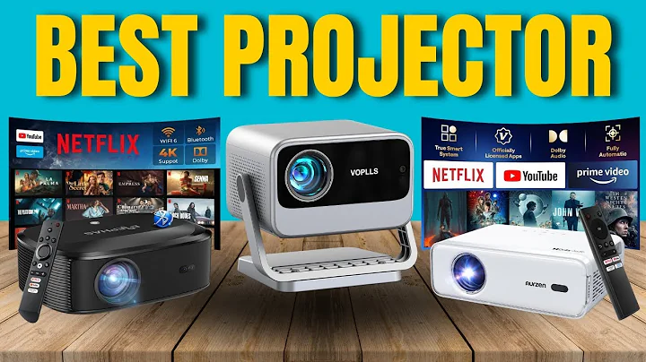 Top 5 Best Projectors on Amazon (2025) – 4K, WiFi 6, Netflix & Dolby Audio!