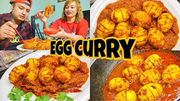Kumno Ban Shet Pylleng Kylla 🥚|| Egg Curry Recipe || Husband Wife ❤️ || Anisha Khasi Vlog