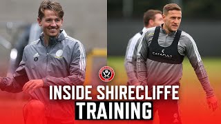 Inside Shirecliffe | Sheffield United First team training at Shirecliffe | behind the scenes