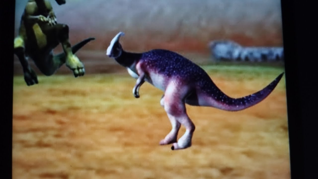 Lambeosaurus vs Parasaurolophus special battle! YouTube