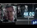 How to Make 4k Color Correction in 2 Minutes | After Effects Tutorial