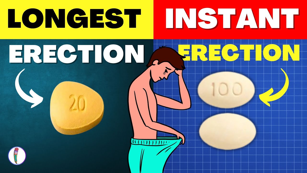 Tadalafil Vs Avanafil - Which one is Better | Erectile Dysfunction Treatment | Stendra Vs Cialis