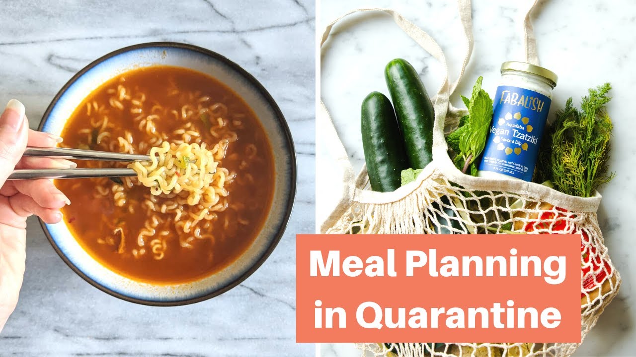 Meal Planning Tips During COVID-19 + Showing My Meal Plan | Registered Dietitian