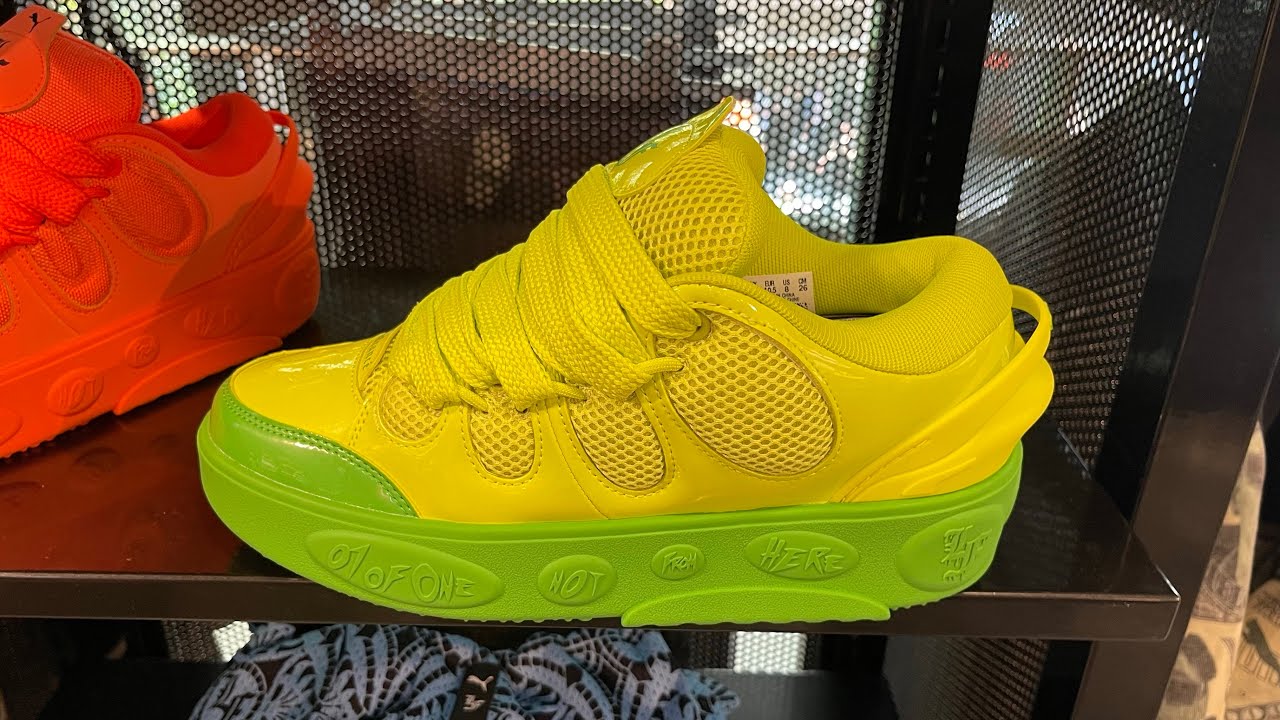 Puma X LaMelo Ball LaFrancé “Slime” (Emerald Green) - Style Code