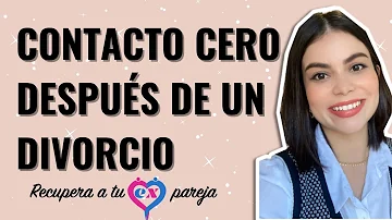 ¿Qué es la regla de no contacto en el divorcio?