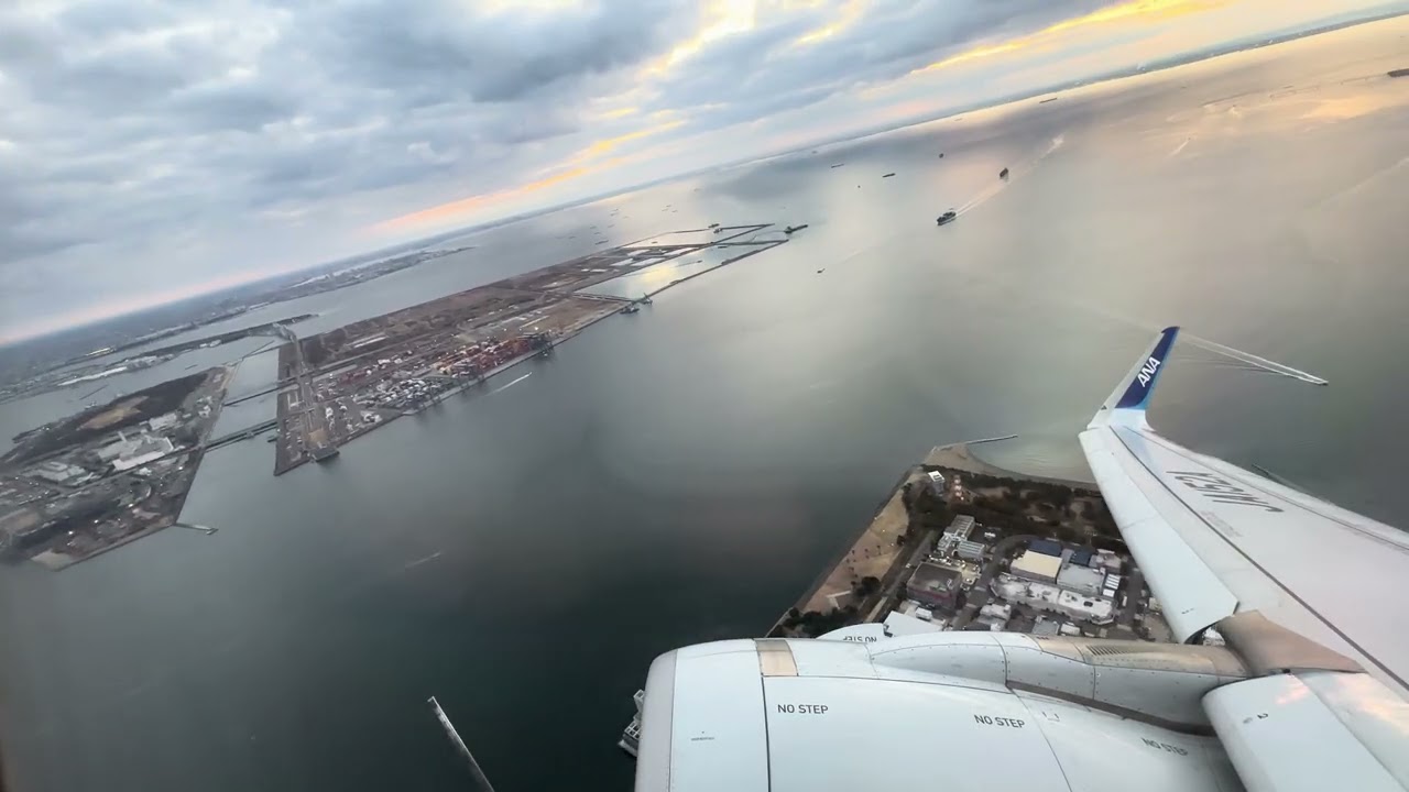 羽田機場起飛 NH987 34R 右側