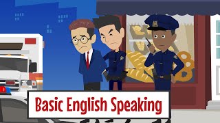 Police - English Conversations for Daily Life | Improve English Everyday