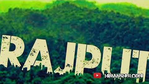 New Lodhi Rajput Song।Lodhi Rajput Status || Rajput Status || Himanshu Lodhi || #lodhi #vrofficial
