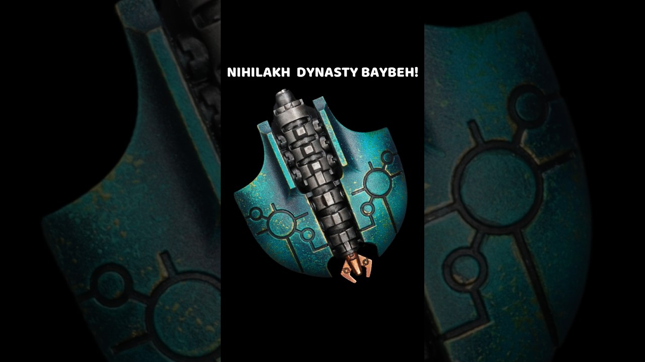 Покраска некронов - Nihilakh Dynasty Teal 