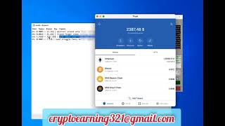Trust wallet account hacking software /brutoforce seed software screenshot 4