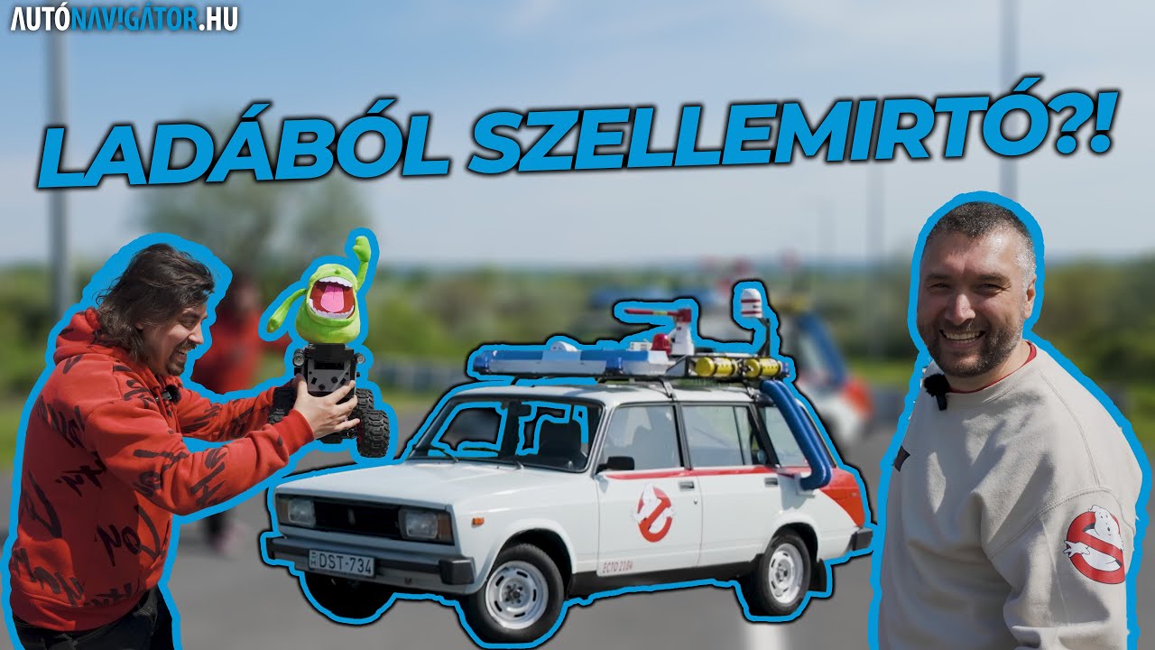 Kocka-Ladából épített Szellemirtók-autó? Íme az ECTO 2104!