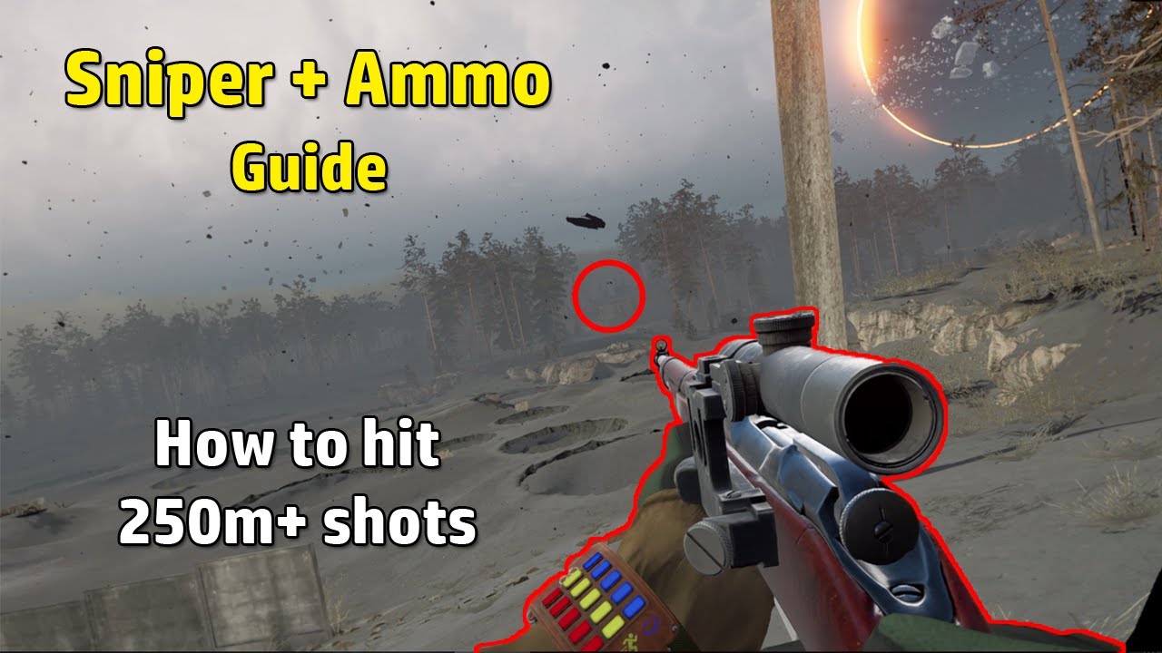 Лучший гайд по снайперской винтовке и боеприпасам в Radius VR