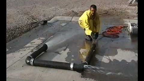 4" to 8" Sewer Line Cleaning Demo | Sewer Jetting Rotating Nozzles Demo | PressureJet #SewerJetting