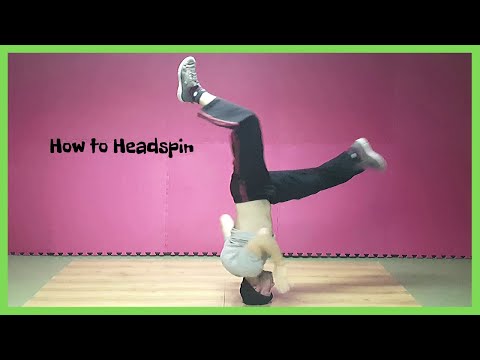 How to Headspin|Headspin Breakdance Tutorial|by Infinite Tutorials