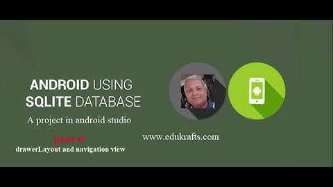 Android application with Sqlite and Navigation drawer-6