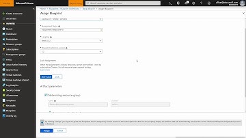 Part 3: Assigning a Blueprint - 1/10/2019