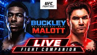 UFC EDMONTON LIVESTREAM BUCKLEY VS MALOTT FULL FIGHT NIGHT COMPANION & PLAY BY PLAY