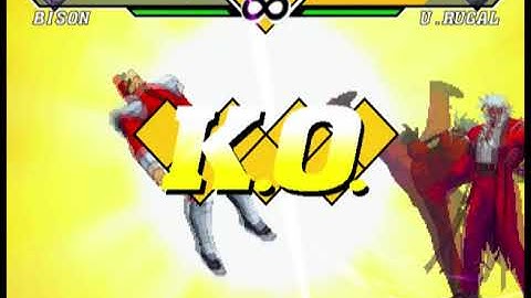 Capcom vs SNK 2 God Rugal/Ultimate Rugal Final Boss Fight