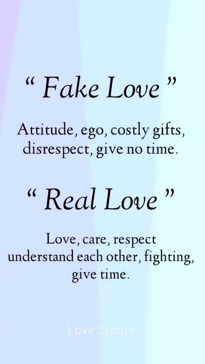 Fake Love 😞 And Real Love 🥰 WhatsApp 😍 Status Love Status #shoot #lovestatus #tending #video