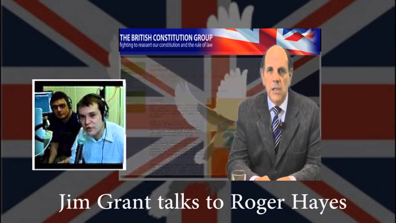 Jim Grant interviews Roger Hayes on BEYOND THE NEWS 23rd January 2013