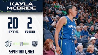 Kayla McBride Scores 20 Points Against Dream | 09.01.23
