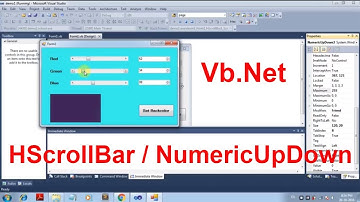 Working with Scroll Bars-Apply millions of Colors on VB Form [Beginners]