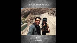 Aqui termina el cañón COLCA
