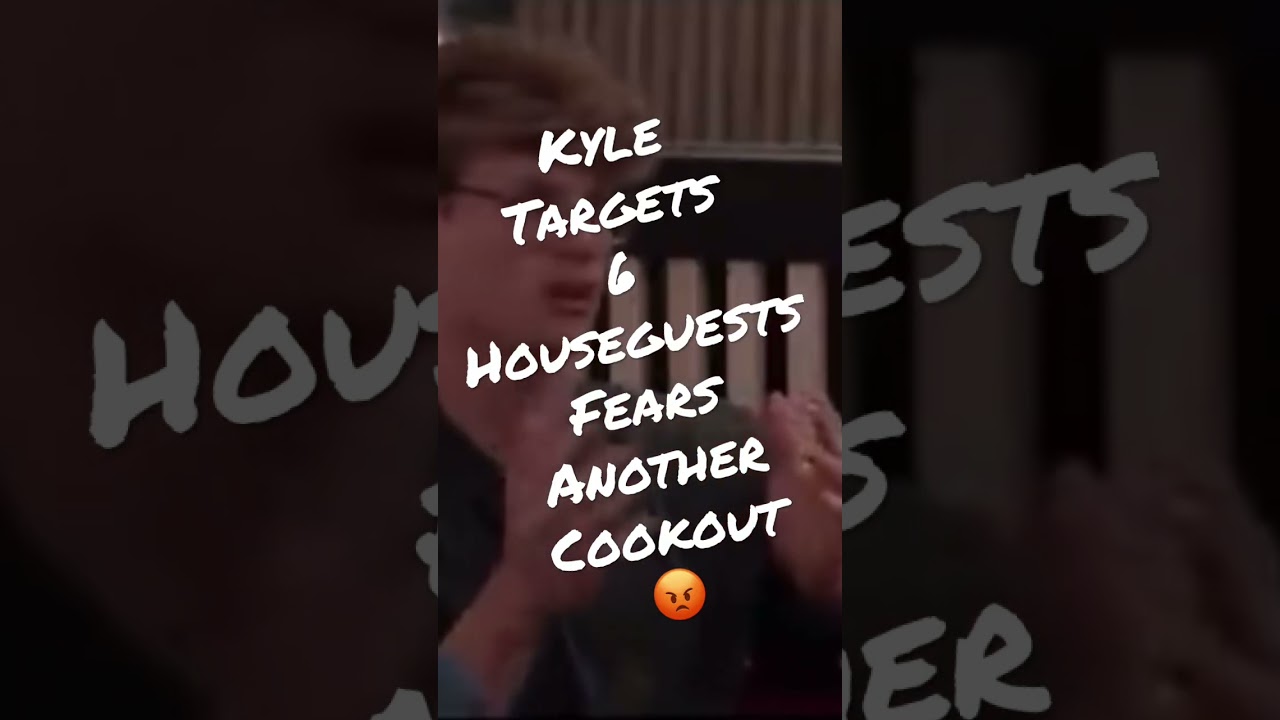 KYLE TARGETS PEOPLE OF COLOR TO BE EVICTED 