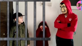 الحرامي دخل الشرطي السجن  ألعاب سيارات شرطة أطفال بيبي بنات أغاني للأطفال