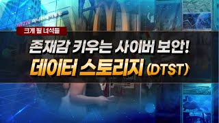 크게 될 녀석들 존재감 키우는 사이버 보안 데이터 스토리지Dtst 머니투데이방송 증시, 증권