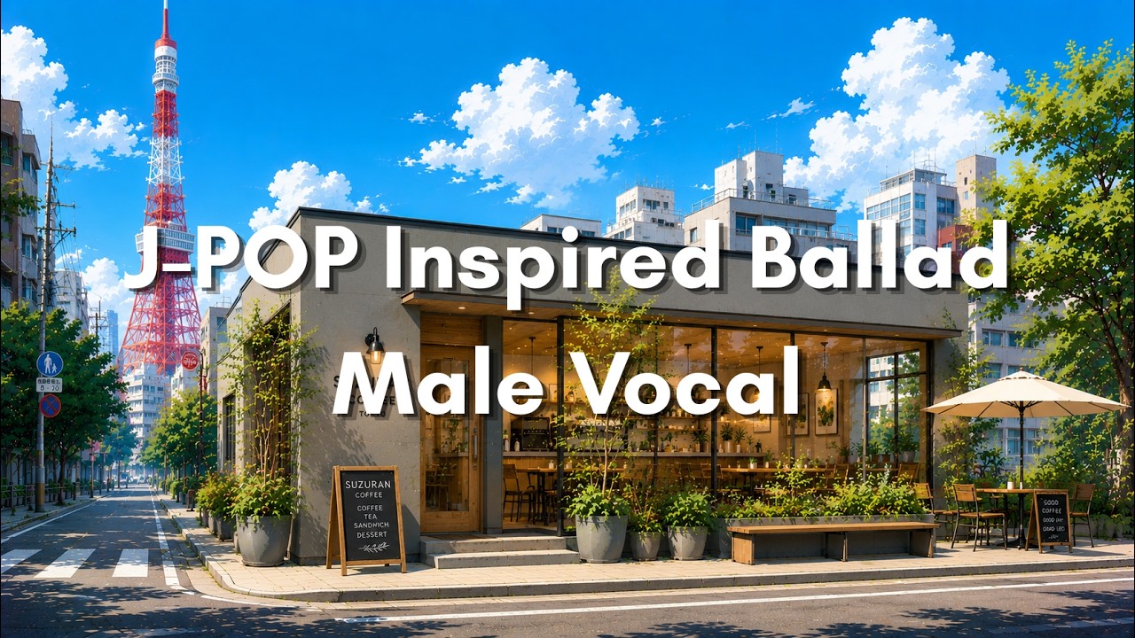 10 Hours | JAPAN PLAYLIST | J-Pop Inspired Ballad Male Vocal | J