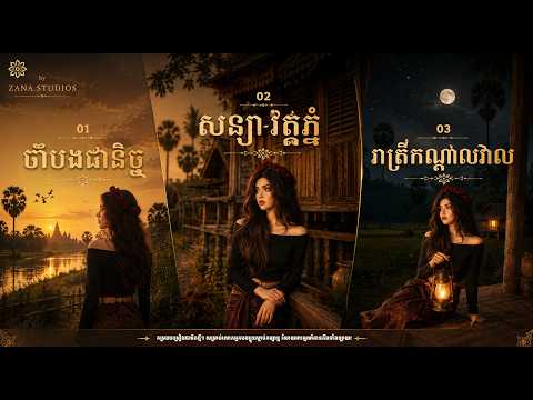 ប្រជុំបទចម្រៀងមនោសញ្ចេតនាថ្មីៗ - Zana Studios | ចាំបងជានិច្ច - សន្យាវត្តភ្នំ - រាត្រីកណ្តាលវាល