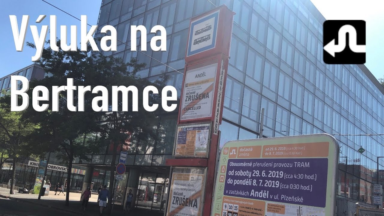 🚧 Výluka na Bertramce - VÝLUKY V PRAZE [4K]