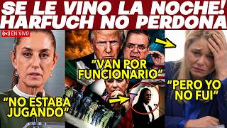 Le salió AL REVÉS! Maru se HUNDE y arrastra al PAN. Harfuch APRIETA. Sheinbaum no perdona