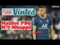 maillot psg mbappé 2022