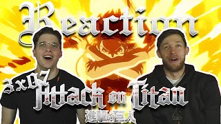 Attack on Titan 3x07 REACTION