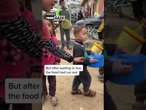 This kid in #Gaza was looking for food, then this happened…