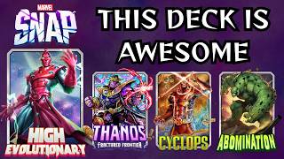 Fractured Evolution! Thanos Fractures Reality, High Evolutionary Rewrites It| Marvel Snap Gameplay screenshot 5