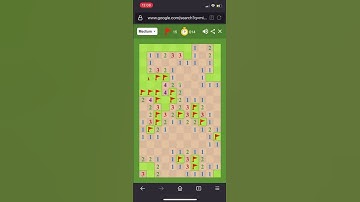 Google minesweeper mobile medium WR (19 seconds)