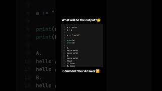 Same Code, Different Output 😳 | Python String Trick 🔥 #shorts #coding #python #codespark #techshorts
