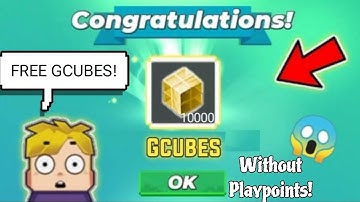 How to get FREE gcubes without PlayPoints! | Blockman Go | Free Gcubes