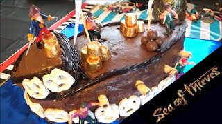 Sea Of Thieves Pirate Ship Birthday Cake Diy