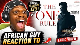 The One Rule Lyric Video (Tamil) Reaction | Vishwanath and Sons | Suriya | Lucky Samuel