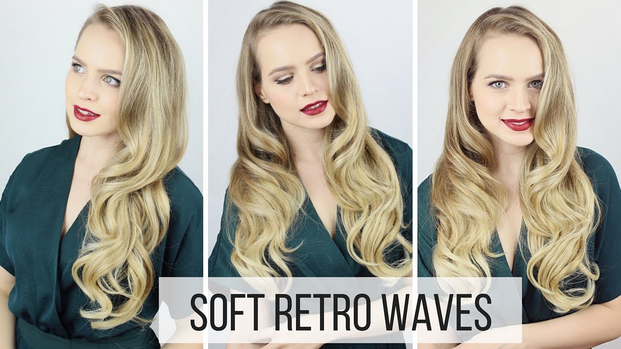 6. "Blonde Bombshell: Retro Waves Hair Tutorial" - wide 8