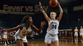 AI WNBA Showdown  Fever vs  Sky   Clark vs  2024 06 02